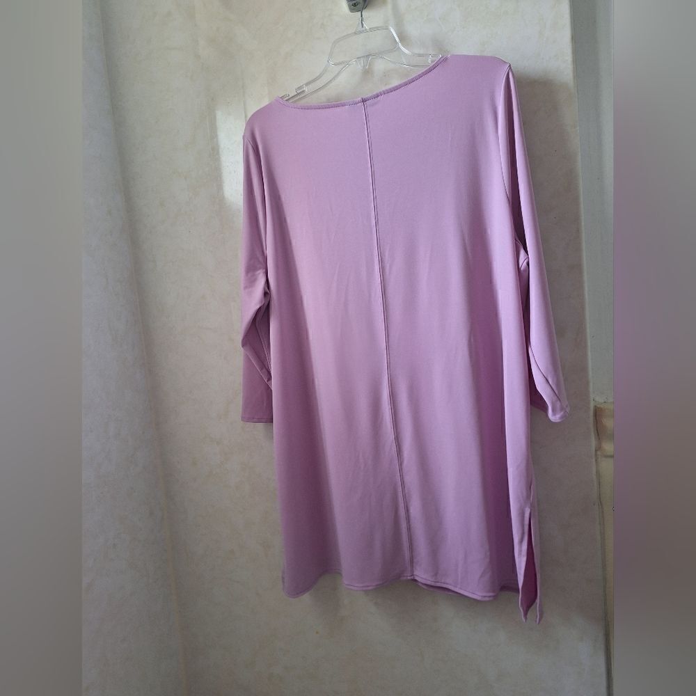Alfani XL lavender tunic top - Picture 11 of 11